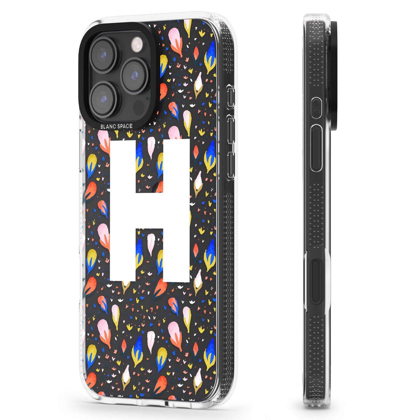 Personalised Abstract Floral Initial