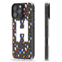 Personalised Abstract Floral Initial