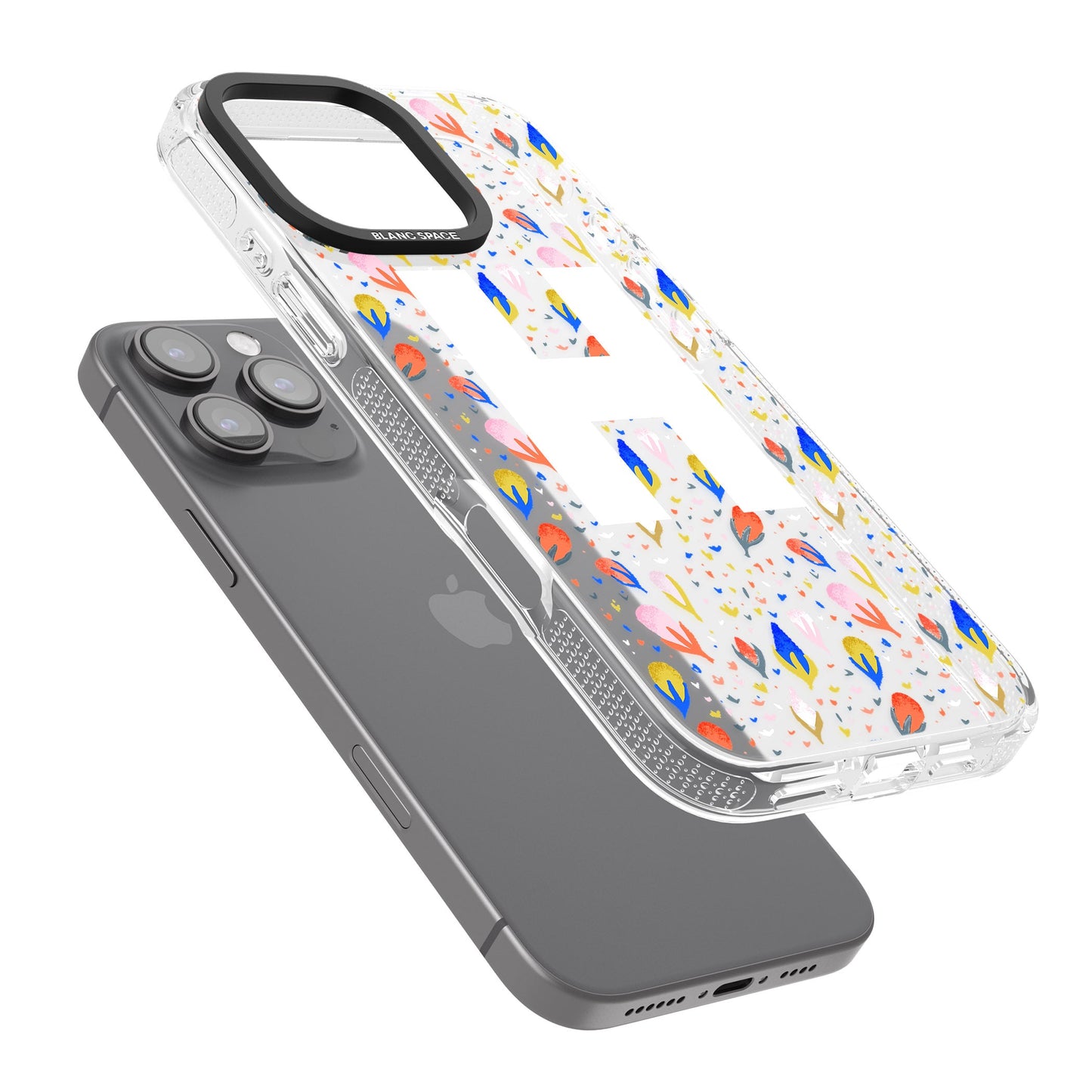 Personalised Abstract Floral Initial