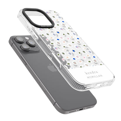 Personalised Grey & White Daisies