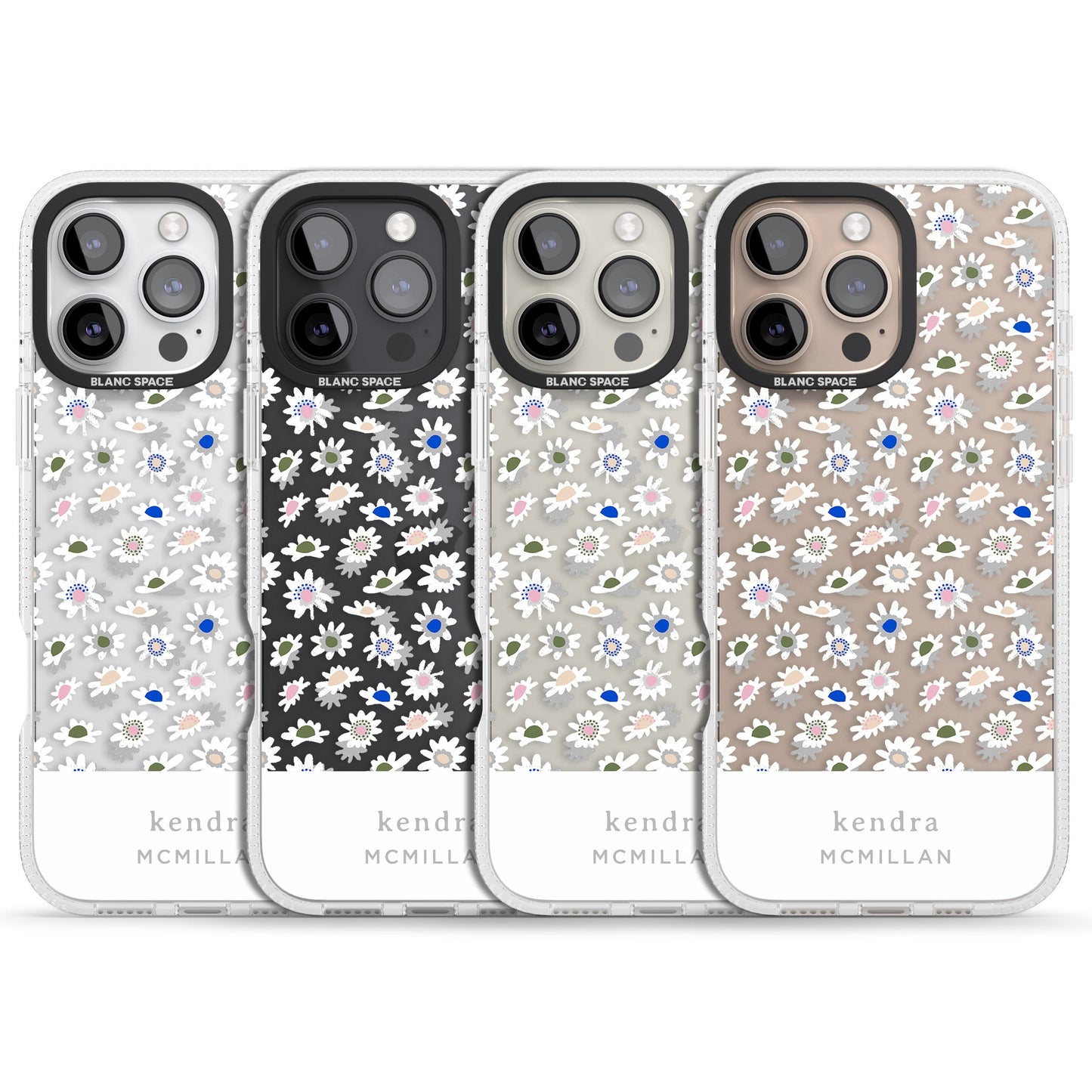 Personalised Grey & White Daisies