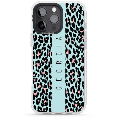 Léopard bleu personnalisé