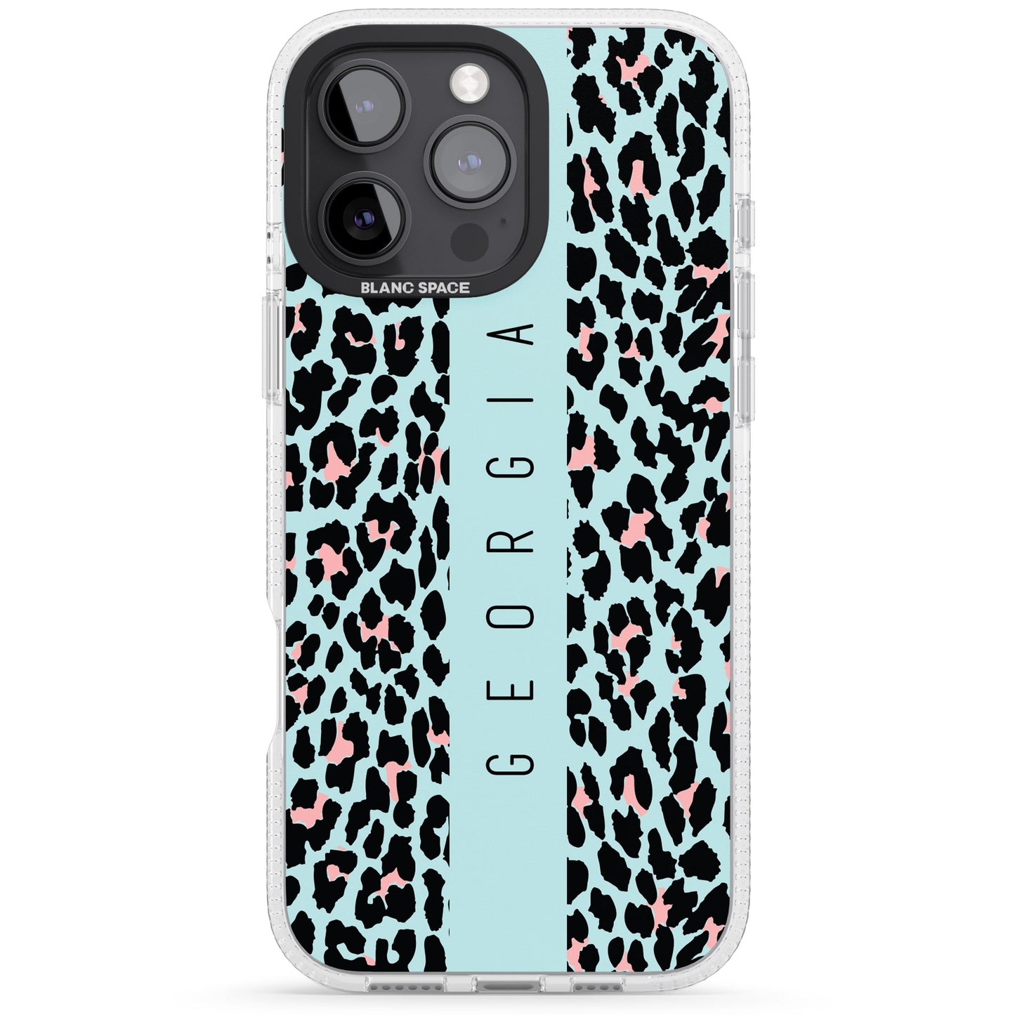 Léopard bleu personnalisé