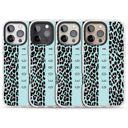 Léopard bleu personnalisé