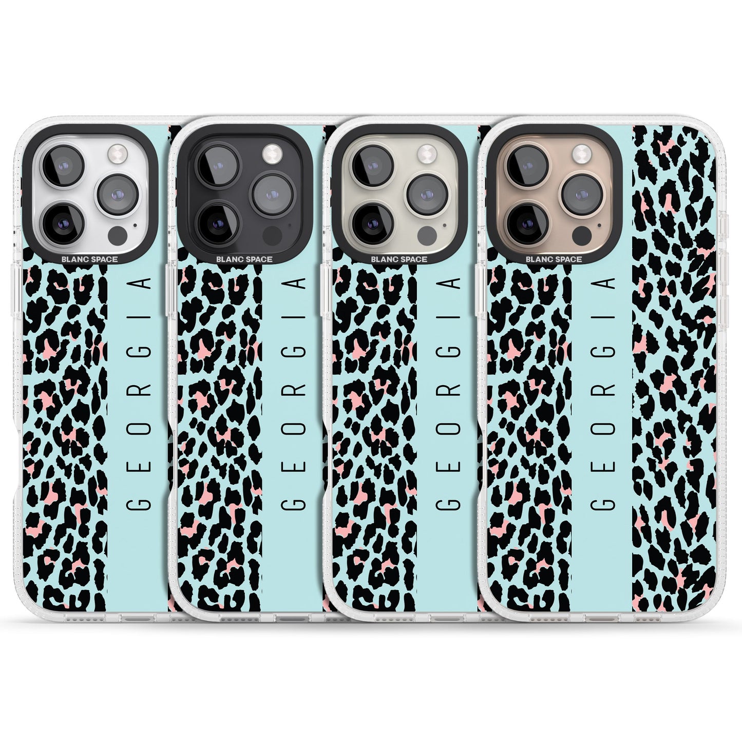 Léopard bleu personnalisé