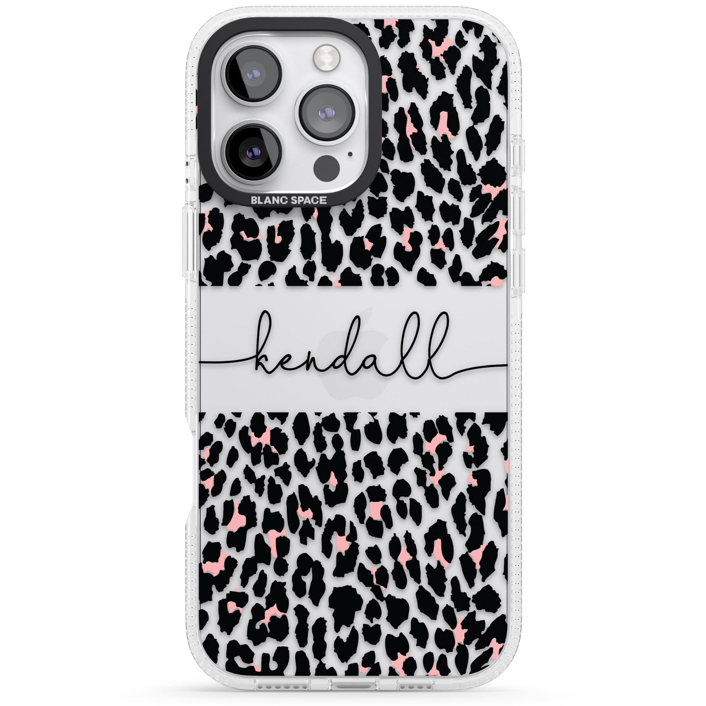 Personalised Cursive Leopard Spots