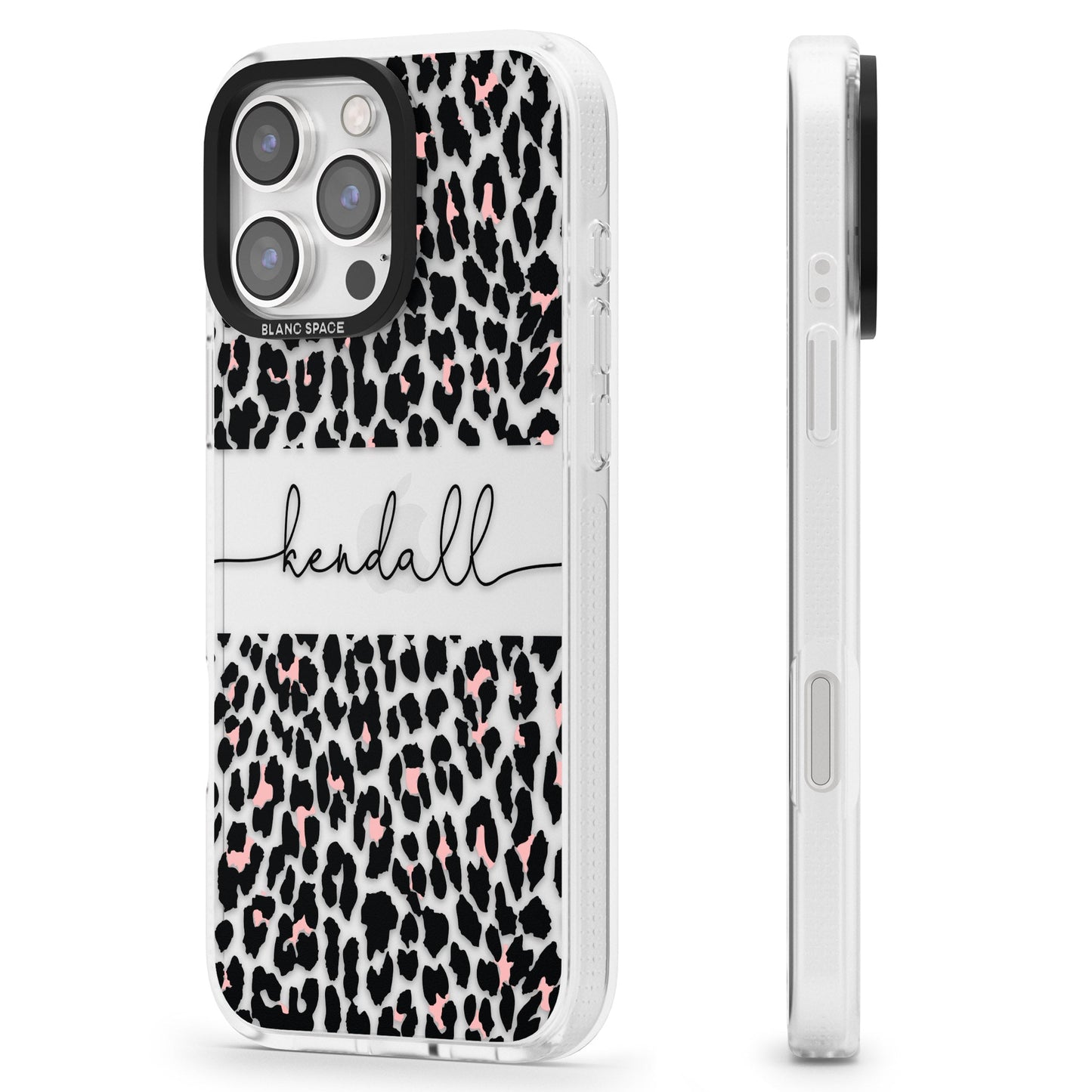Personalised Cursive Leopard Spots