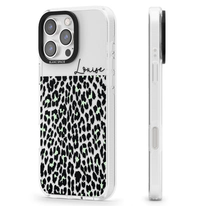 Personalised Seafoam Leopard