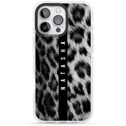 Personalised Snow Leopard Print