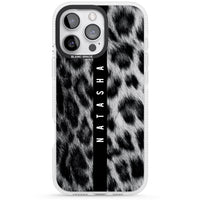 Personalised Snow Leopard Print
