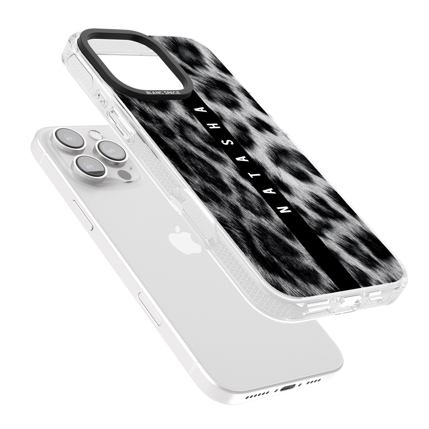 Personalised Snow Leopard Print