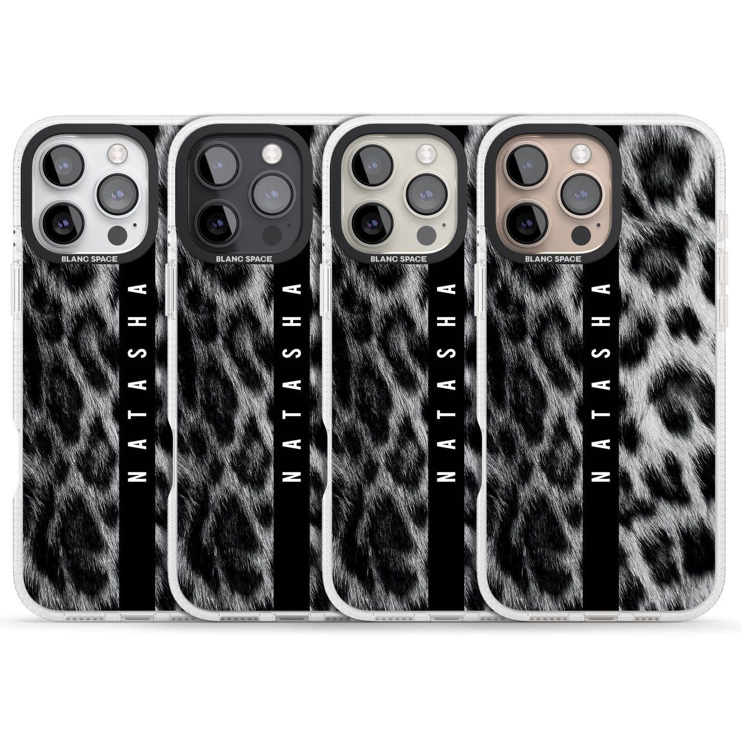 Personalised Snow Leopard Print