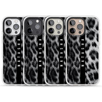 Personalised Snow Leopard Print
