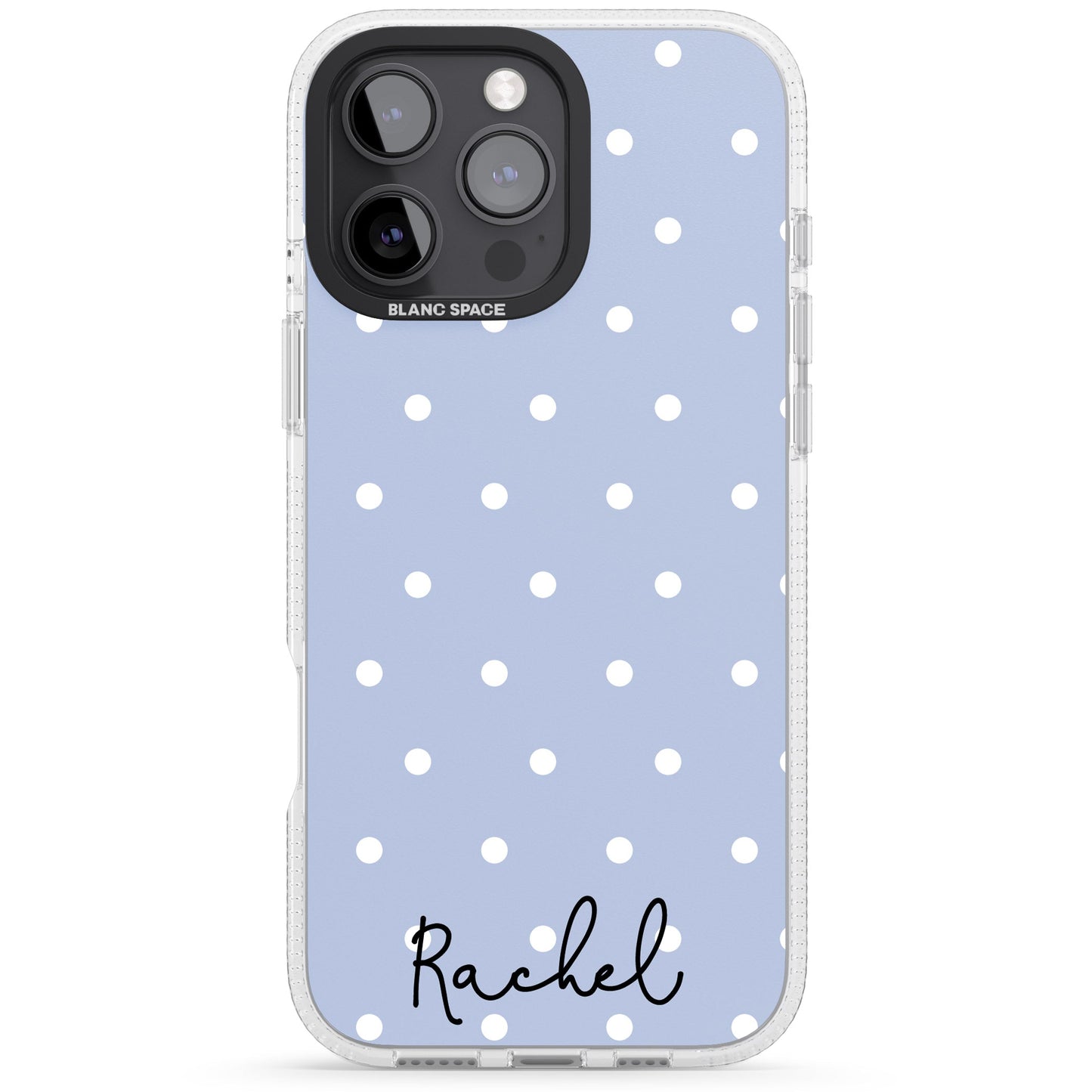 Personalised Simple Light Blue Dots