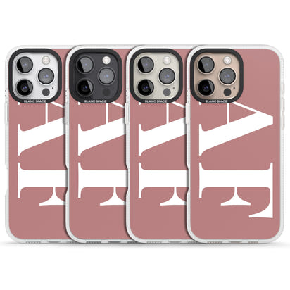 Personalised White & Rose Letters