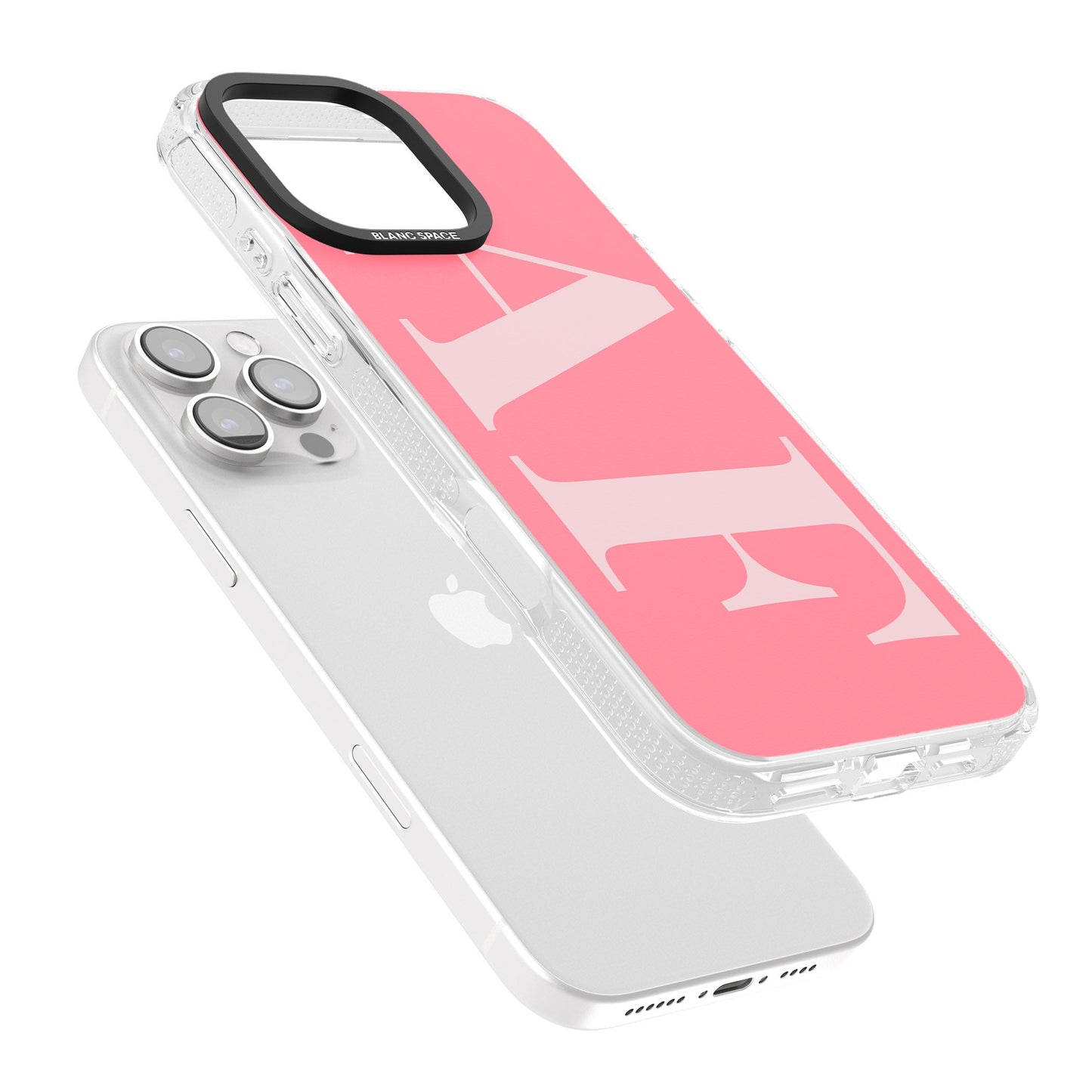 Personalised Light & Dark Pink Green Letters