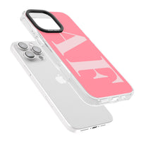 Personalised Light & Dark Pink Green Letters