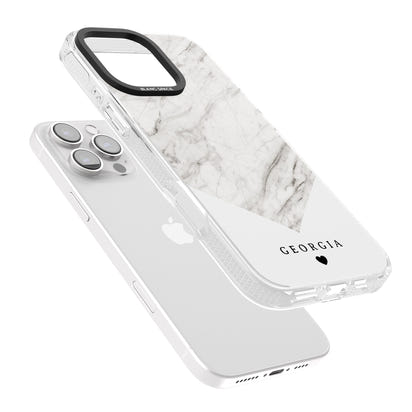 Personalised White Marble