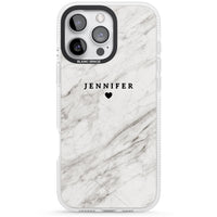 Personalised Light Grey Marble