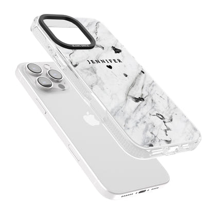 Personalised Marble Heart