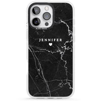 Personalised Black Marble