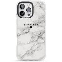 Personalised Classic Grey Marble