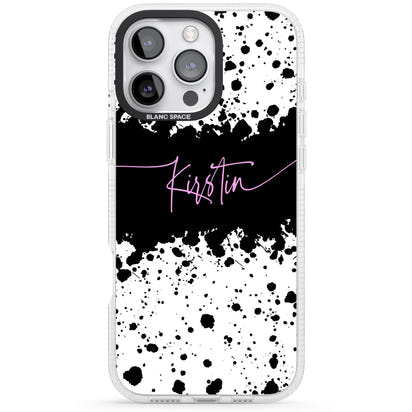 Personalised Bold Paint Splatters