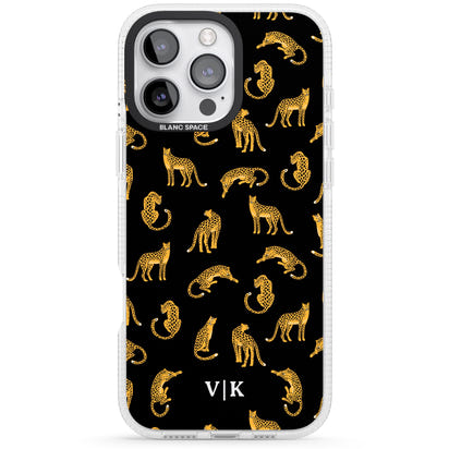 Personalised Gold Cheetah Pattern