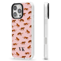 Personalised Pink Safari Tiger Pattern