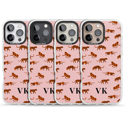 Personalised Pink Safari Tiger Pattern