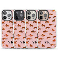 Personalised Pink Safari Tiger Pattern