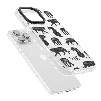 Personalised Tiger Silhouettes