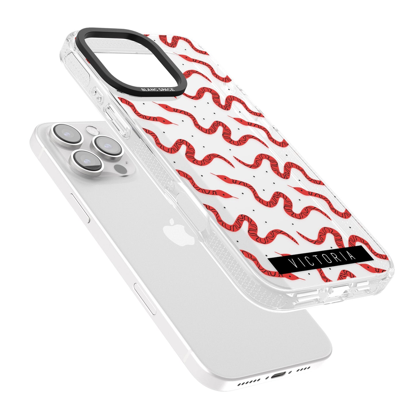 Personalised Red Snake Pattern