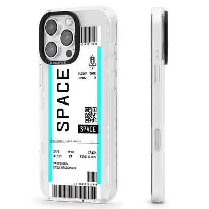 Personalised Space Travel Ticket