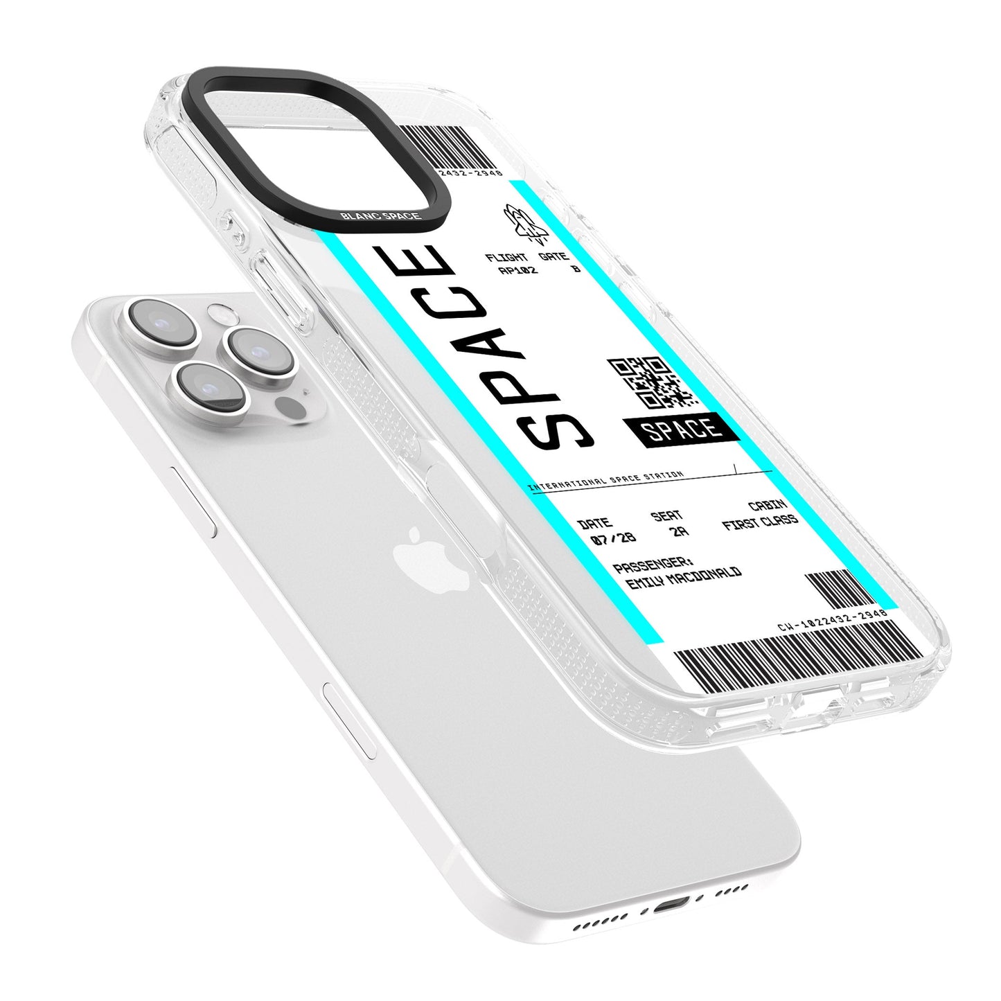 Personalised Space Travel Ticket