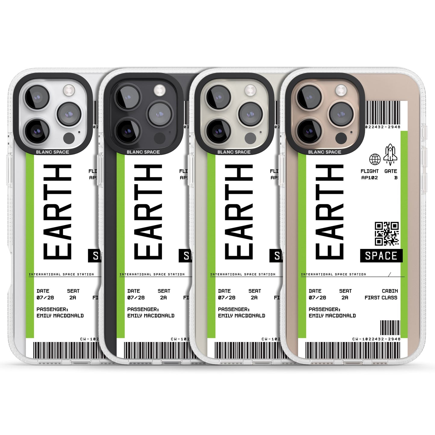 Personalised Earth Travel Ticket