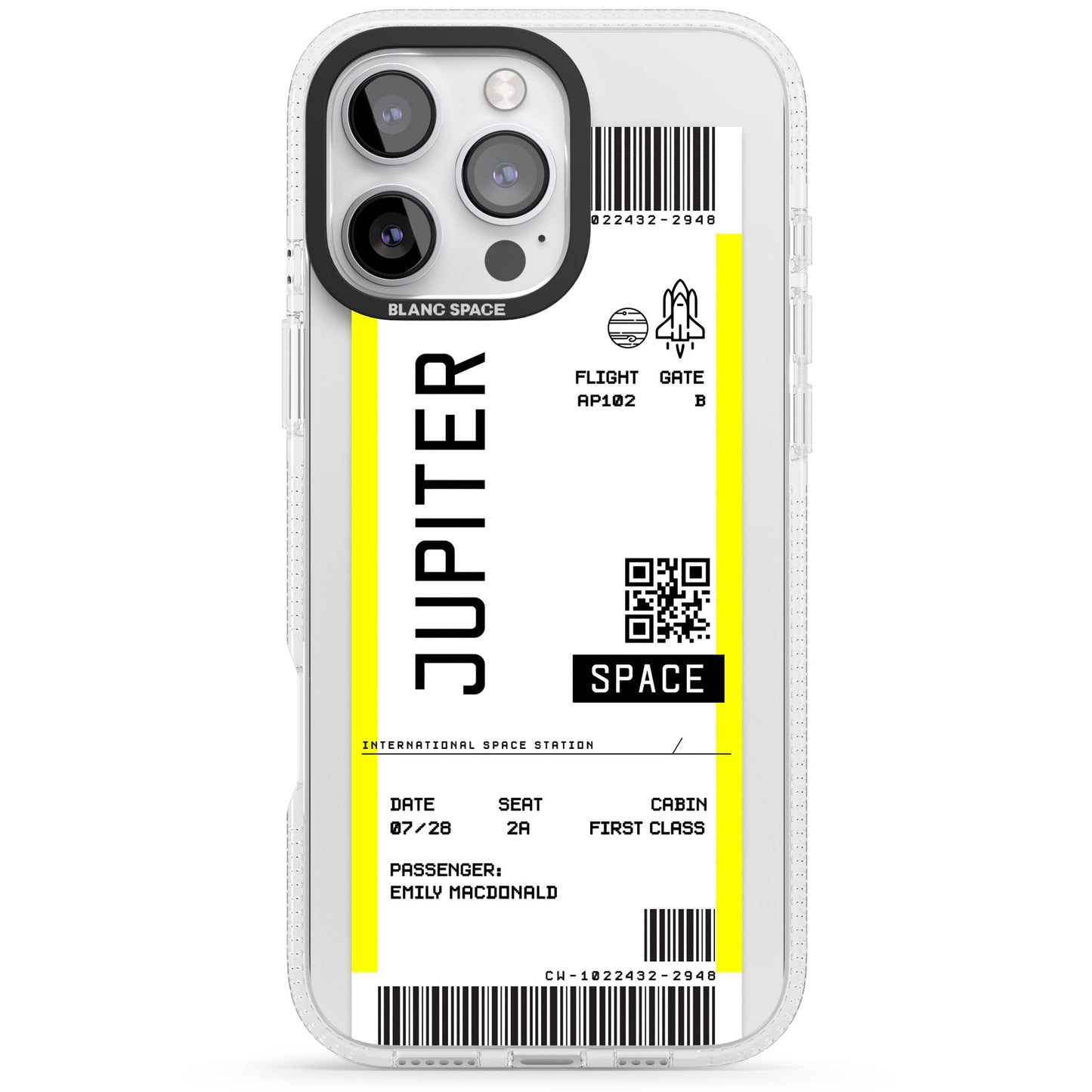 Personalised Jupiter Travel Ticket