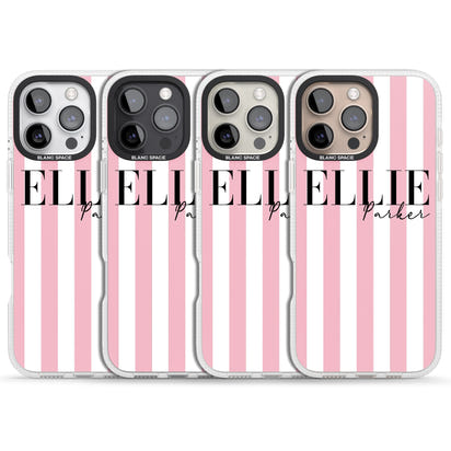 Personalised Pink Stripes
