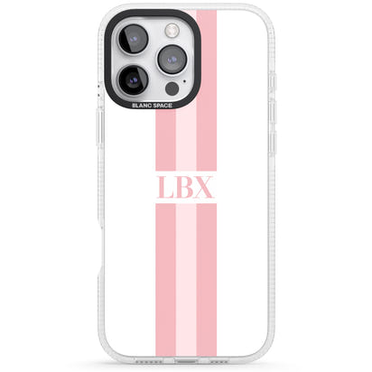 Personalised Minimal Pink Stripe
