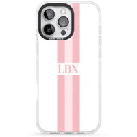 Personalised Minimal Pink Stripe