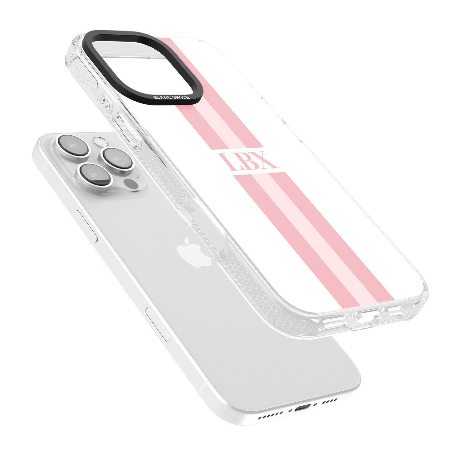 Personalised Minimal Pink Stripe