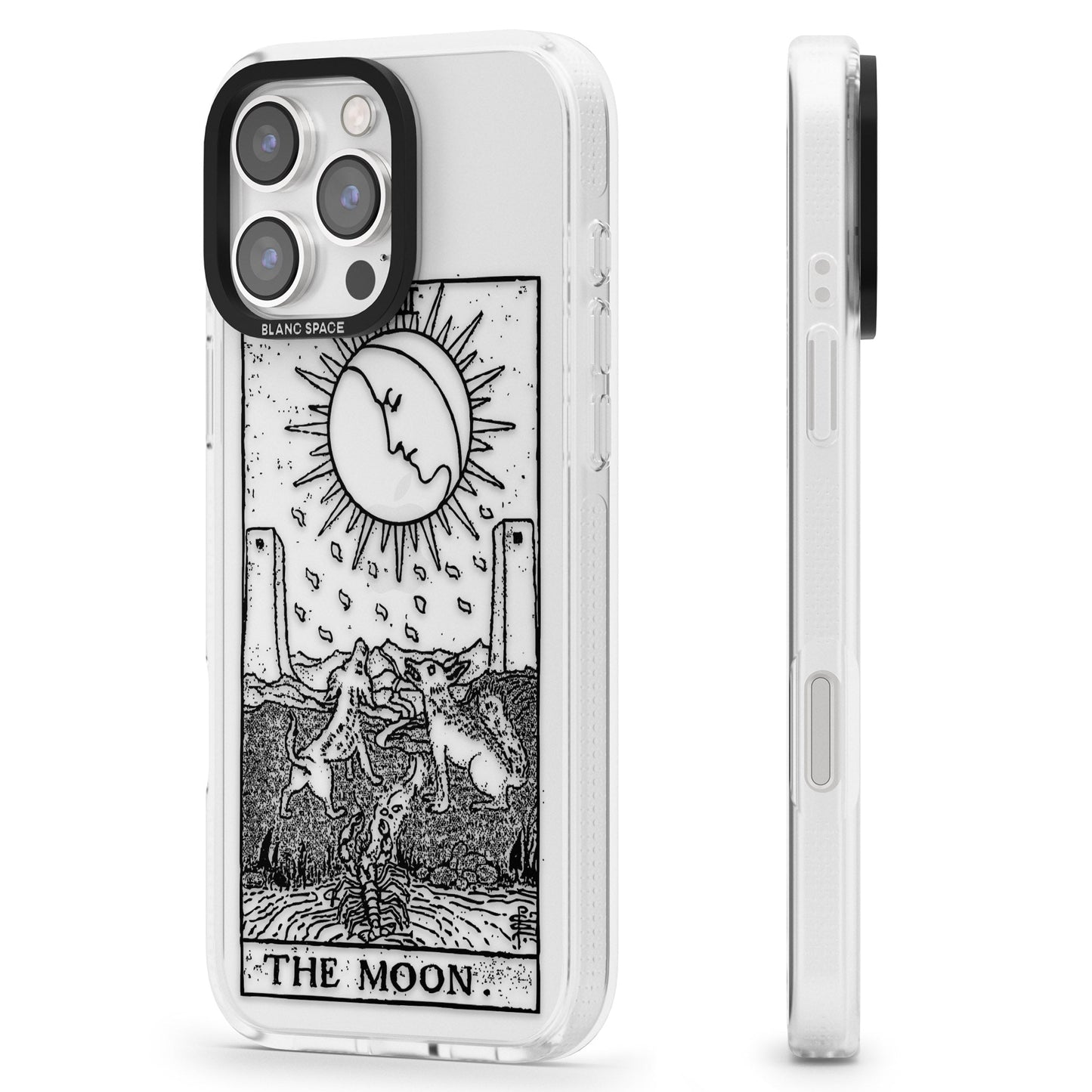 Personalised The Moon Tarot Card (Clear)