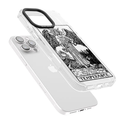 Personalisierte Temperanz-Tarotkarte (Transparent)