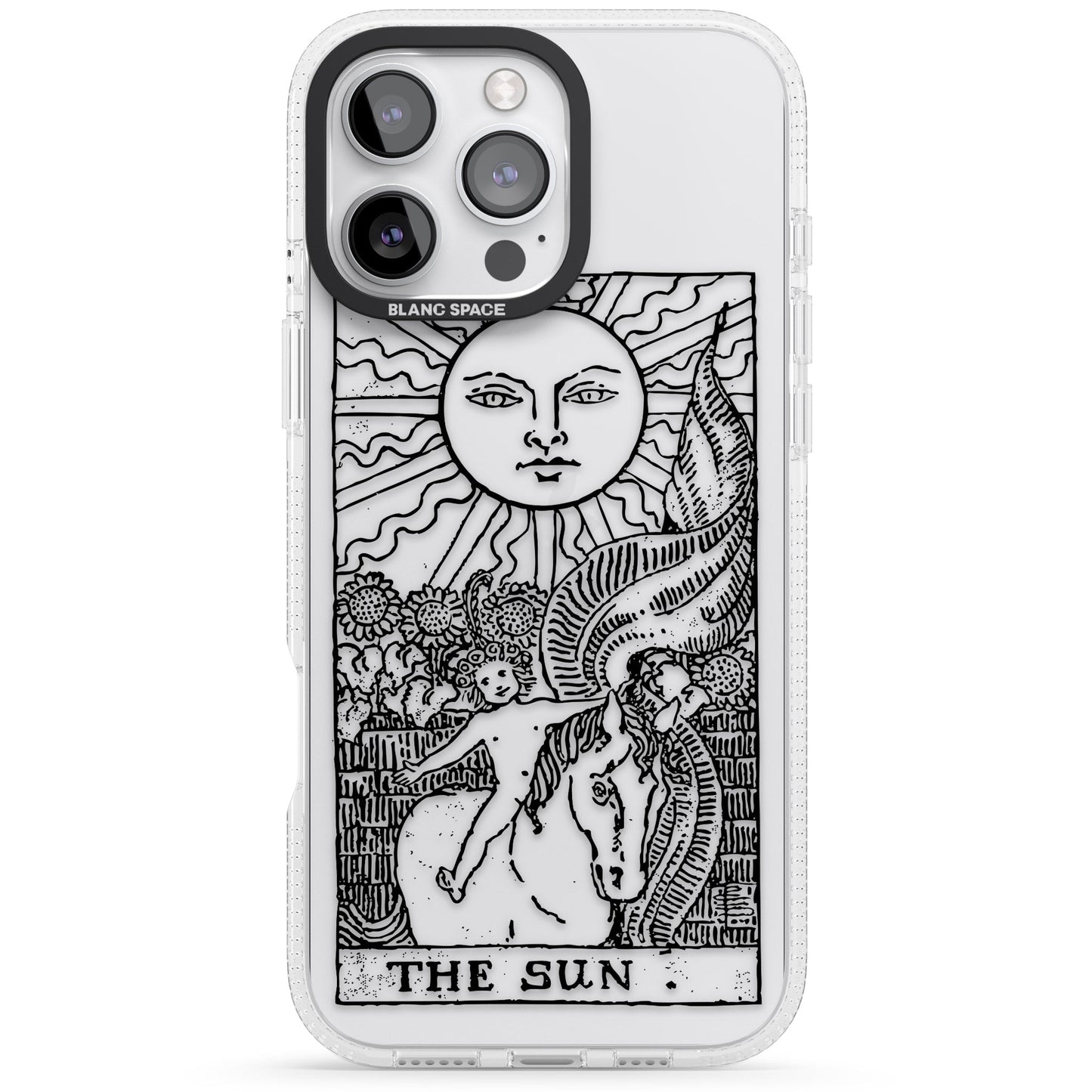Personalised The Sun Tarot Card (Clear)