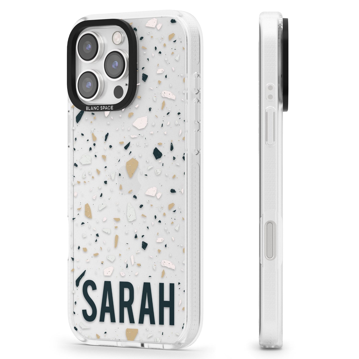 Personalised Terrazzo Blue, Pink, Brown