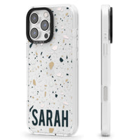 Personalised Terrazzo Blue, Pink, Brown