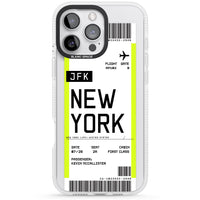 Personalised New York Boarding Pass