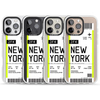 Personalised New York Boarding Pass