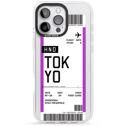 Personalised Tokyo Boarding Pass