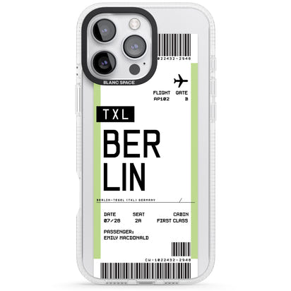 Personalised Berlin Boarding Pass